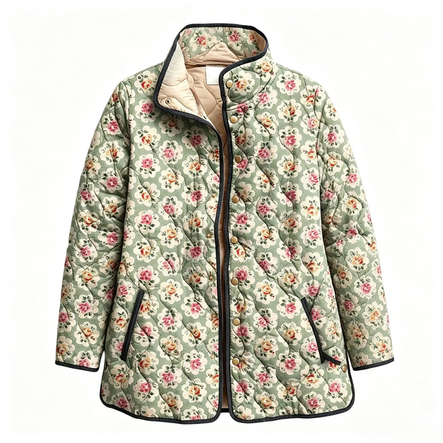 Anja Floral Quilted Jacket