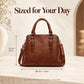 Women's Elegant PU Leather Square Handbag