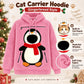 Christmas Pet Carrier Hoodie