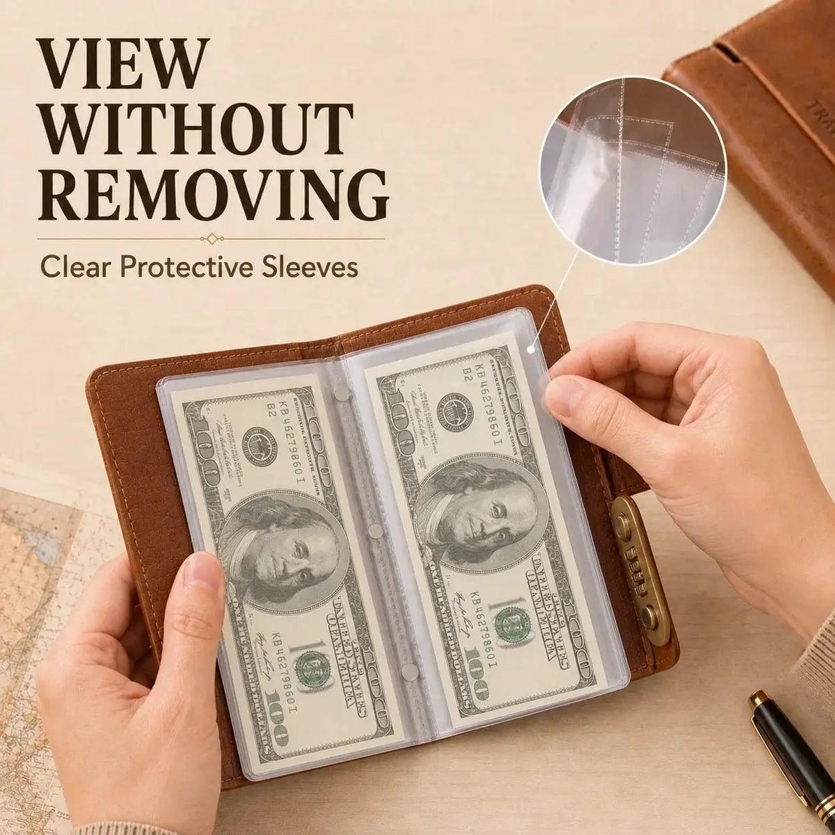A6 Savings Notebook with Lock - Budget Planner & Organizer