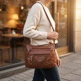 Multi-Pocket Crossbody Bag for Everyday Carry