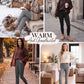 Women's Fleece-Lined High-Waist Leggings with Pockets