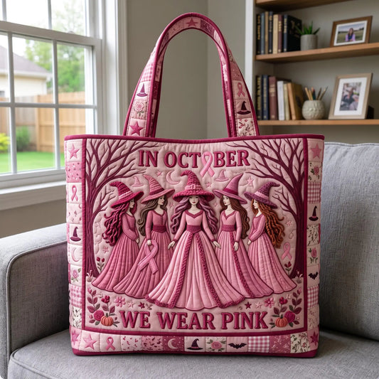 Pink Sisters Handmade Tote Bag