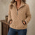 Full Size Fleece Half Zip Sweatshirt