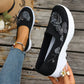 Women's Butterfly Embroidered Loafers