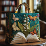 Lily Of The Valley Handmade Tote Bag