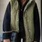 Women's Quilted Hooded Puffer Vest