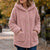 Button-Front Hooded Winter Jacket