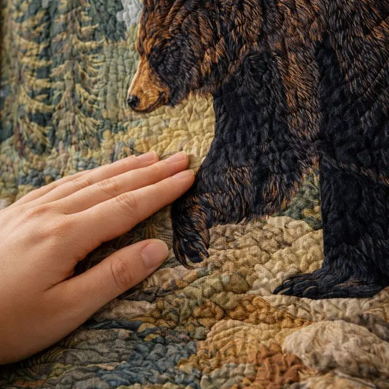 Forest Guardian Quilted Curtains