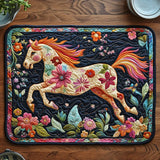 Floral Horse Quilted Place Mat