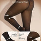 Women's Fleece Lined Tights Body Slimming Leggings Sheer Fake Translucent