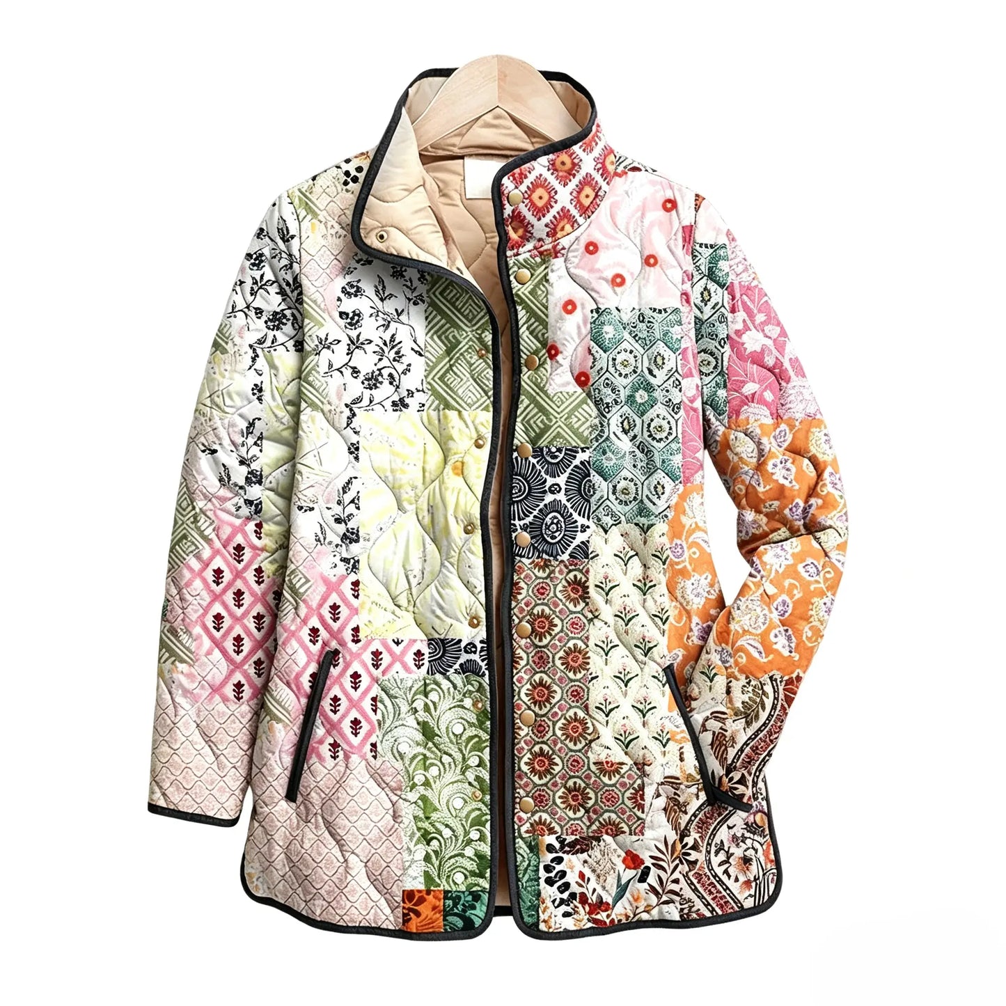 Avery Printed Quilted Jacket