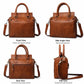 Retro PU Leather Handbag with Multi Card Slot