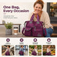 Large Capacity Waterproof Multi-Pocket Tote Bag