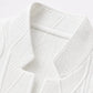 Textured Knit Stand-Collar Open-Front Blazer