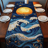Sound of Ocean Quilted Table Runner
