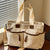Corduroy Multi-Pocket Convertible Tote Bag