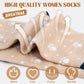 Cartoon Cat Animal Face Socks 5 Pairs