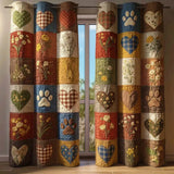 Blossom Patchwork Quilted Curtains