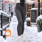 Women's High Waist Fleece Lined Thermal Pants