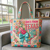 Texas Pride Handmade Tote Bag