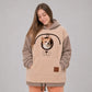 Cozy Pet Carrier Hoodie Built in Pouch for Cats Small Dogs