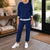 Wearbella – Side-Slit Sweatshirt And Jogger Set