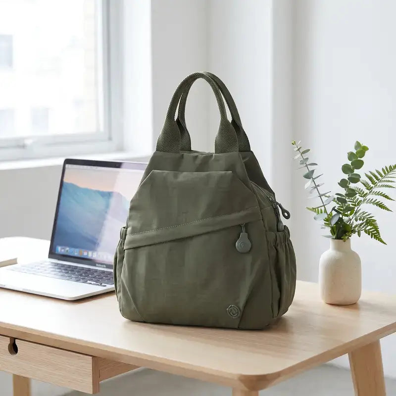 Women's Urban Minimalist 3-in-1 Nylon Backpack