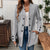 Women's Long Sleeve Blazer Casual Jacket With Pocket
