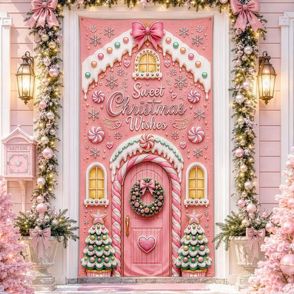 Christmas Door Cover – Instant Holiday Decor