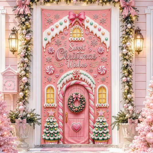 Christmas Door Cover – Instant Holiday Decor