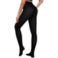 Women's Fleece Lined Tights Body Slimming Leggings Sheer Fake Translucent