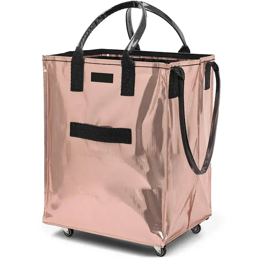 Reusable Rolling Grocery Bag with Wheels