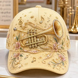 Trumpet 3D-printed Creature Pattern Cap