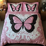Butterfly Dreamscape Quilted Bedding Set