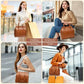Retro PU Leather Handbag with Multi Card Slot