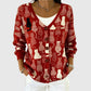 Comfortable Button-up Faux-knit Cardigan