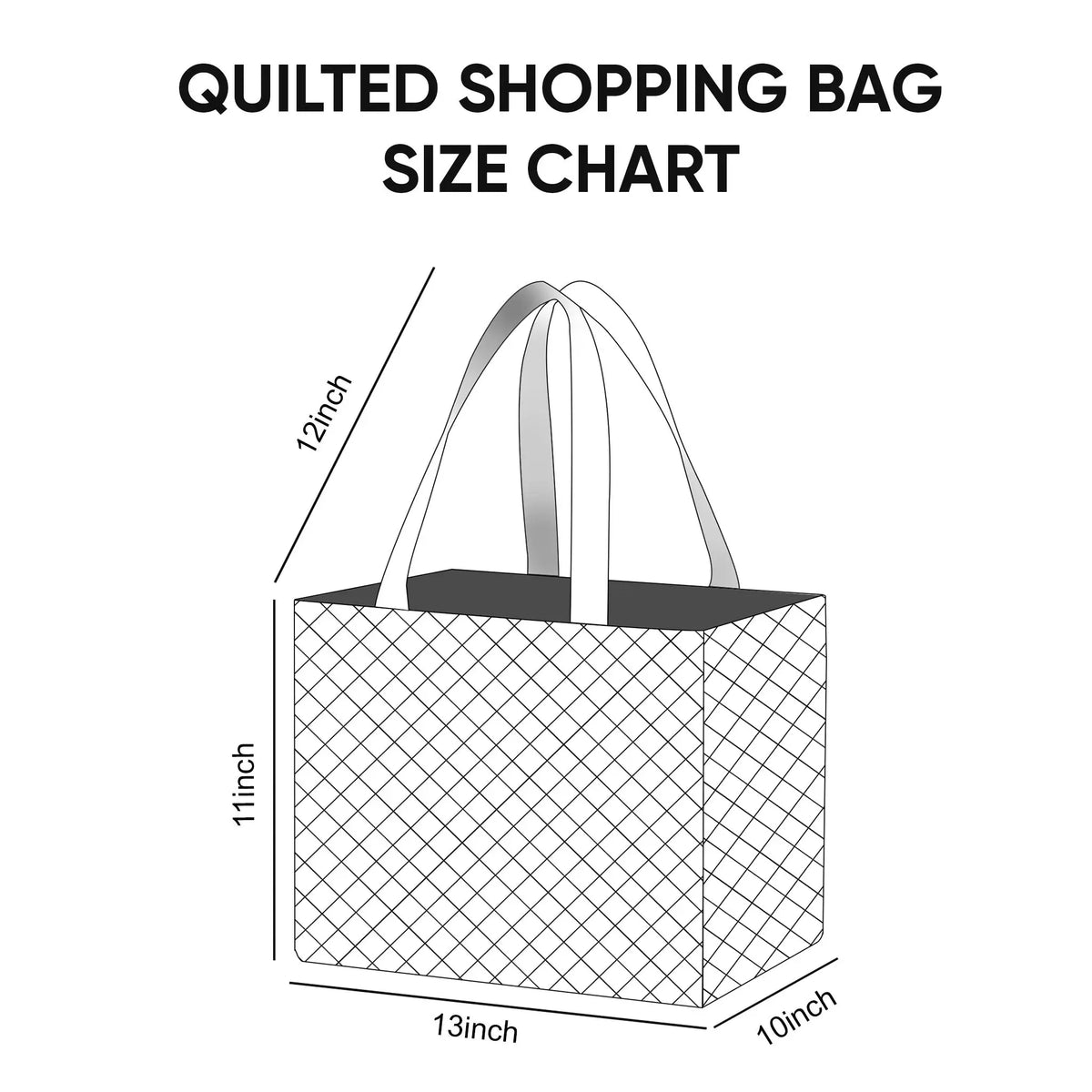 Spring Bloom Quilted Shopping Bag