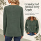 Women’s Fall Sweater Tunic Top Long Sleeve Cozy Casual Shirt