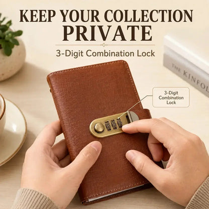 A6 Savings Notebook with Lock - Budget Planner & Organizer
