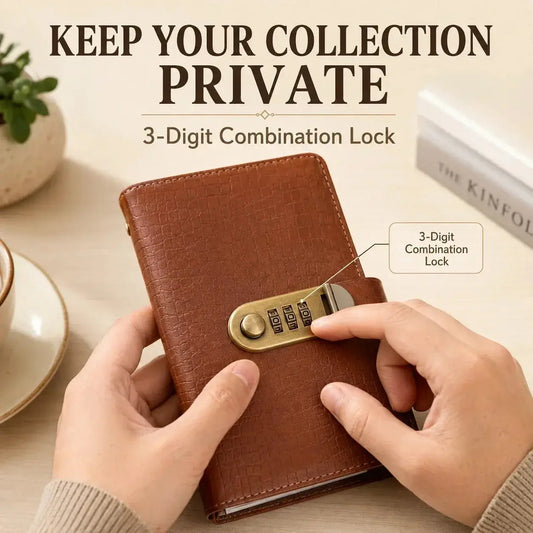 A6 Savings Notebook with Lock - Budget Planner & Organizer