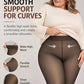 Women's Fleece Lined Tights Body Slimming Leggings Sheer Fake Translucent
