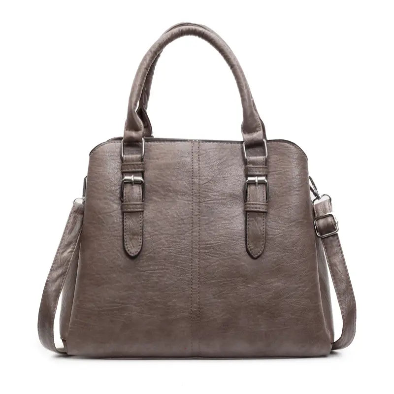Women's Elegant PU Leather Square Handbag