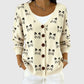 Comfortable Button-up Faux-knit Cardigan