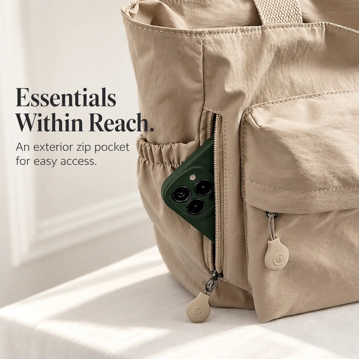 Multifunctional Large Capacity Commuter Tote Bag