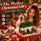 🎄3D Crochet Christmas Bucket Bag✨Festive Crossbody Purse with Detachable Strap