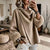 Wool-blend Jacket with An Asymmetric Faux-fur Cuff