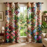 Garden Path Quilted Curtains