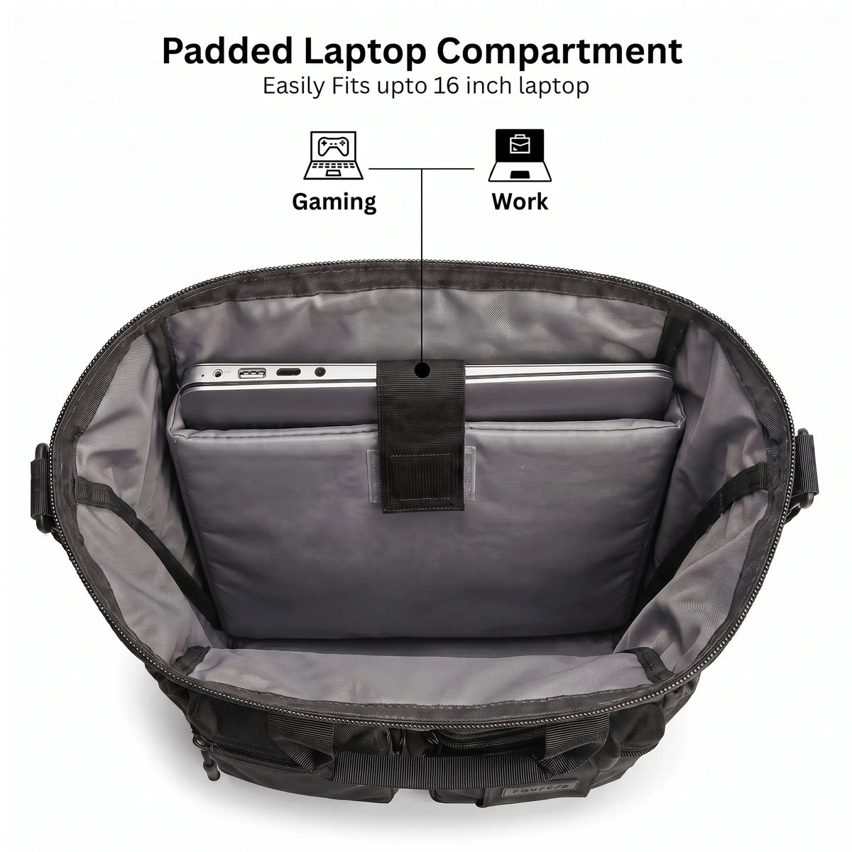 Nylon Multifunctional Crossbody Messenger Bag