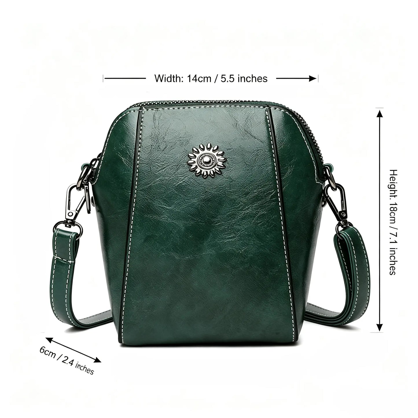 Women PU Leather Crossbody Phone Bag